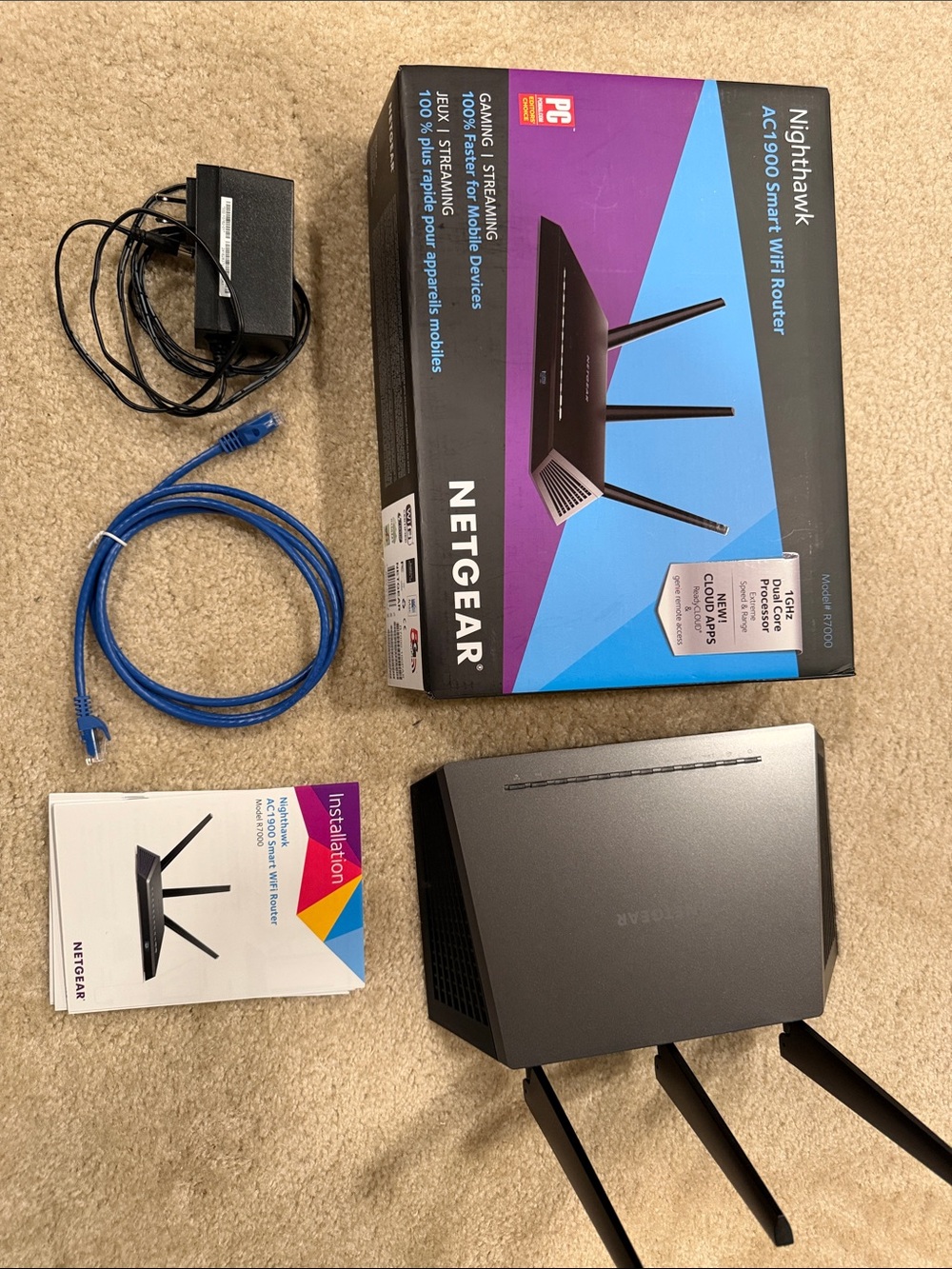 NETGEAR Nighthawk AC1900 Wireless Router with Original Packaging - Picture 10 of 10